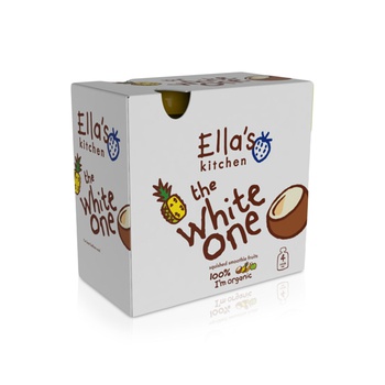 Ella's Kitchen Organic the White One 7+ Months 90g x 4
