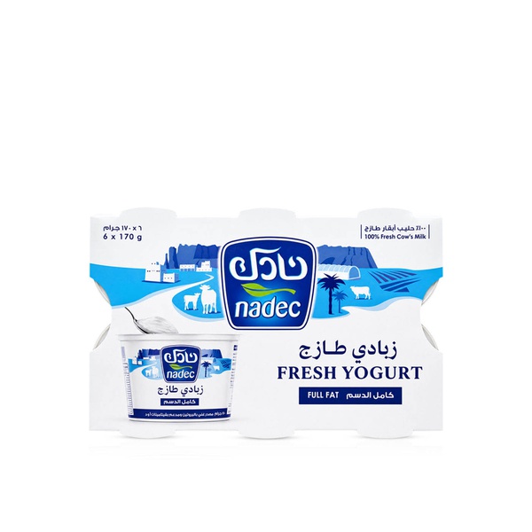 Nadec Low Fat Yoghurt 170g x 6