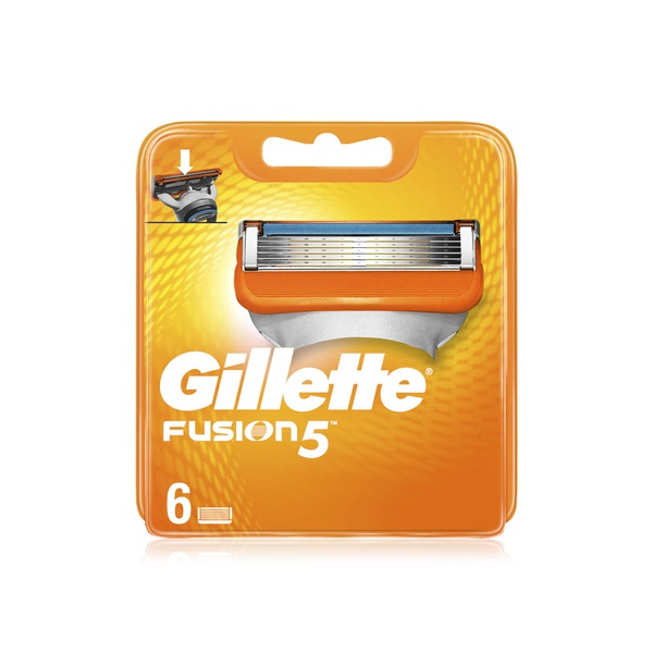 اشتري Gillette fusion mens blades 6s في الامارات