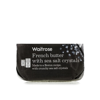 Waitrose French Butter with Sea Salt 250g