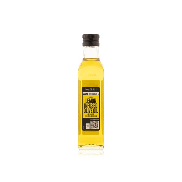 Waitrose Cooks' Ingredients Lemon Infused Olive Oil 250ml - Spinneys UAE