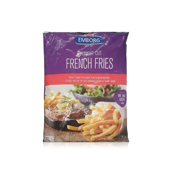Emborg Straight Cut French Fries 2.5kg