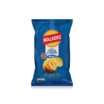 Walkers Cheese and Onion 6 x 25g