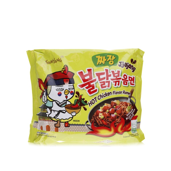 اشتري Samyang jjajang hot chicken flavour 140g في الامارات