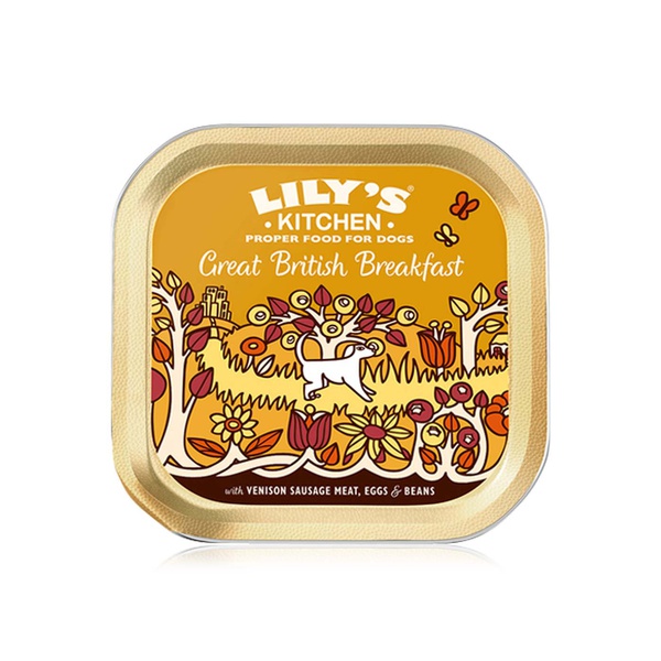 اشتري Lilys Kitchen wet adult dog food great British breakfast 150g في الامارات