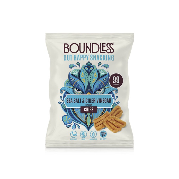 Boundless Sea Salt and Cider Vinegar Activated Sorghum Chips 23g
