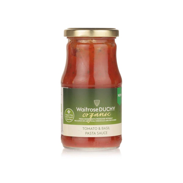 Waitrose Duchy Organic Tomato & Basil Pasta Sauce 290g
