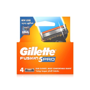 Gillette Fusion Proglide Manual Blade 4 Pack