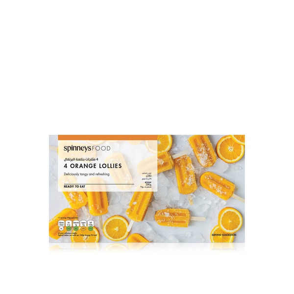 Spinneysfood Frozen Orange Lollies 280g