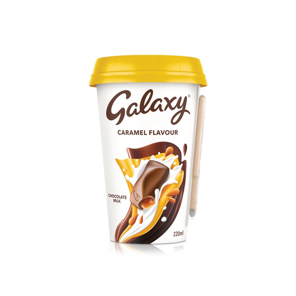 Buy Galaxy chocolate drink caramel flavour 220ml in UAE