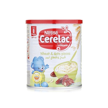 Nestle Cerelac Bifidobacterium Lactis Wheat & Date Cereal Stage 3 400g