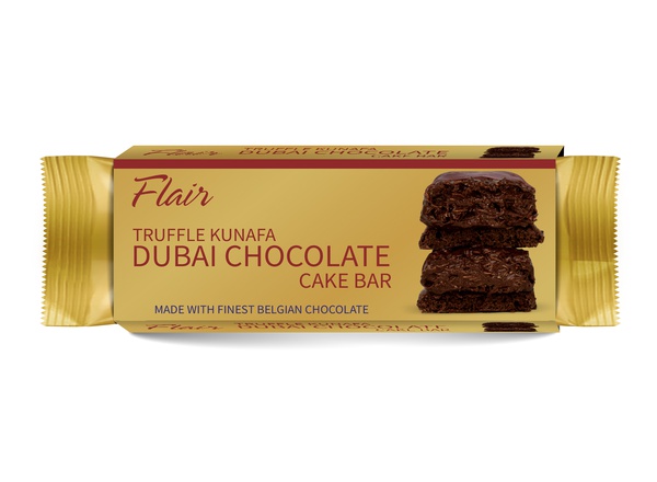 Flair Truffle Kunafa Cake Bar 55g