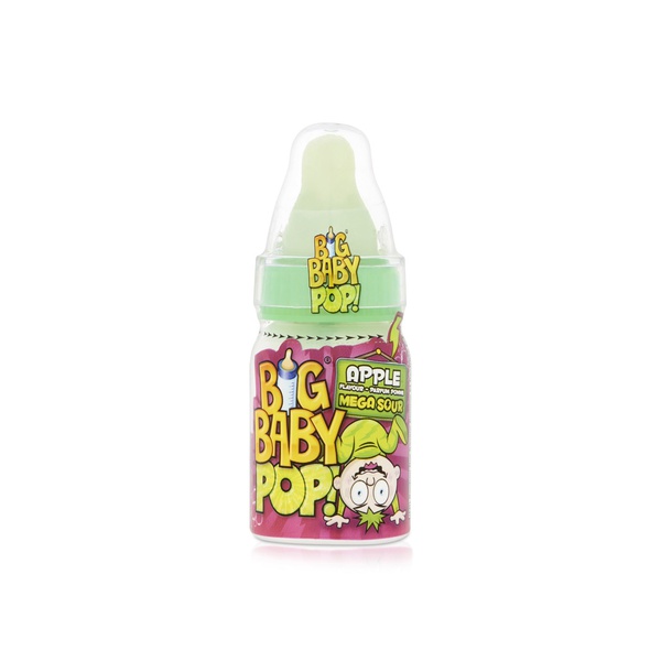 Bazooka Big Baby Pop Strawberry Candy 32g
