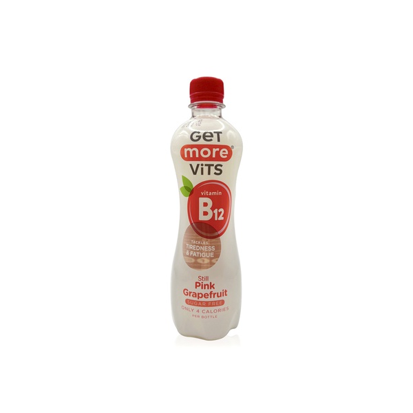 Get More Vits vitamin B12 pink grapefruit 500ml