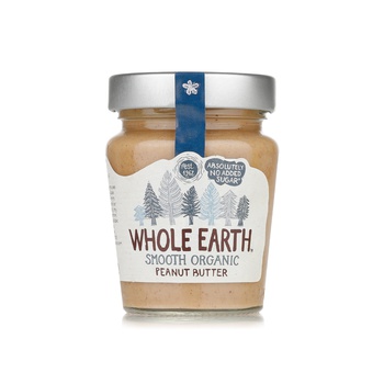 Whole Earth Organic Smooth Peanut Butter 227g