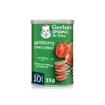 Gerber Nutri Puffs Tomato & Carrot 35g
