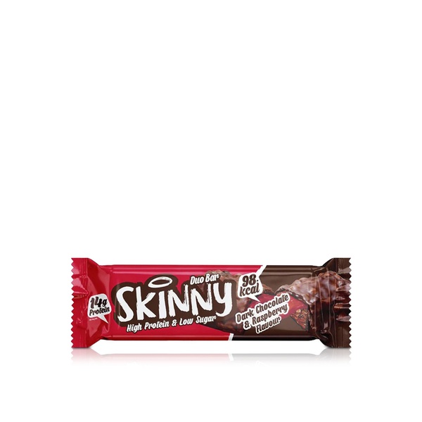 The Skinny Food Co Dark Chocolate Raspberry Protein Bar 60g
