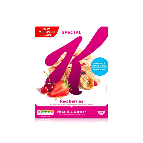 Buy Kelloggs special K red berries 330g in UAE