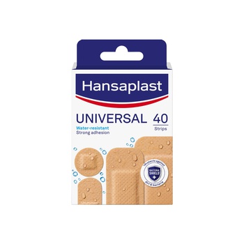 Hansaplast Water-Resistant  Plasters x40