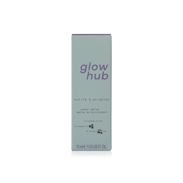 Buy Glow Hub travel size purify and brighten super serum 15ml in UAE