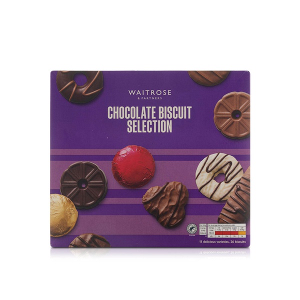 Waitrose Chocolate Biscuit Selection 400g
