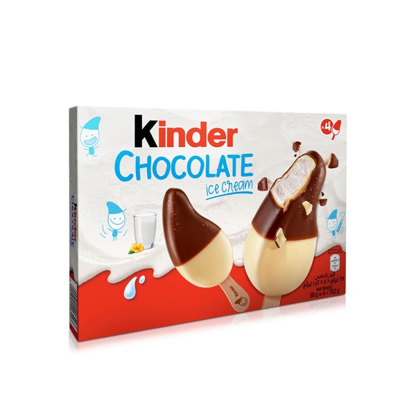 Kinder Chocolate Ice Cream x 4 152g