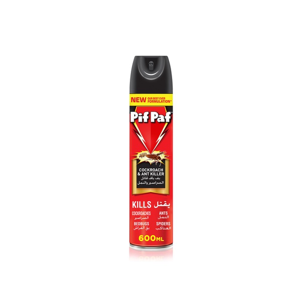 Buy Pif Paf cockroach and ant killer 600ml in UAE