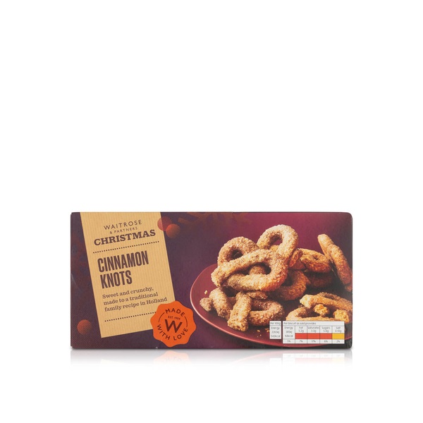 Waitrose Christmas Cinnamon Knots 150g
