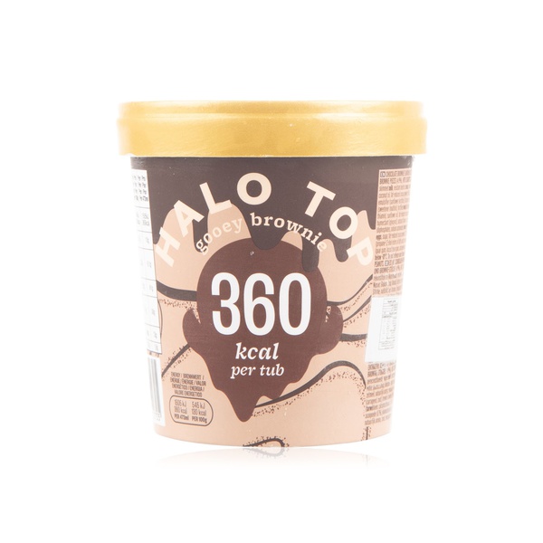 Halo Top Gooey Brownie Ice Cream 473Ml
