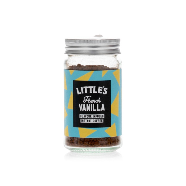 Little's Flavoured Instant Coffee Gift Set, 3 Pack  50g X 3 Flavours French Vanilla Rich Hazelnut Creamy Caramel Vegan Friendly Low Calories No Added Sugar