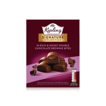 Mr Kipling Double Choco Gooey Brownie Bites 150g