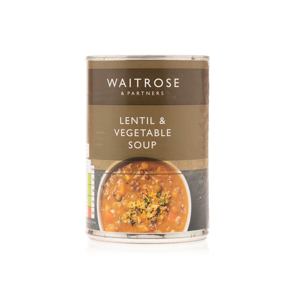 Waitrose Lentil and Vegetable Soup 400g