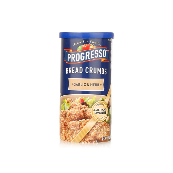 Progresso Garlic and Herb Breadcrumbs 425g