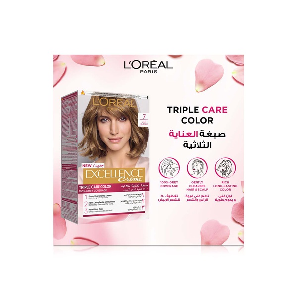 L'oreal Paris Excellence Creme Permanent Hair Colour 7.0 Blonde