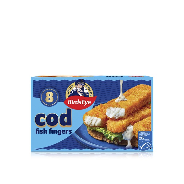 Bird's Eye Breaded Cod Fish Fingers x 8 240g