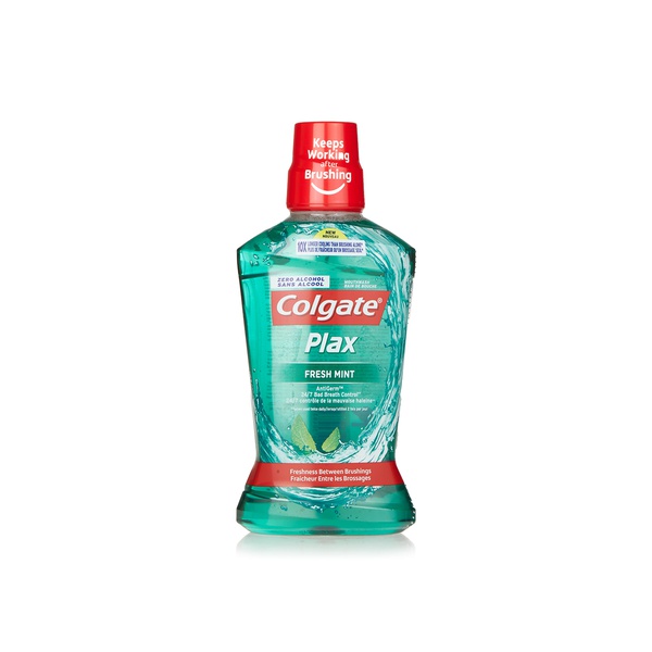 Colgate Plax mouthwash mint green 500ml Spinneys UAE