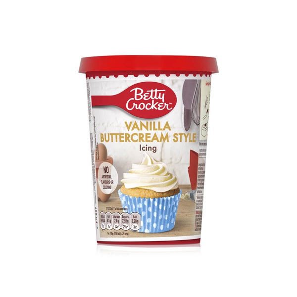 Betty Crocker Vanilla Buttercream Icing 400g