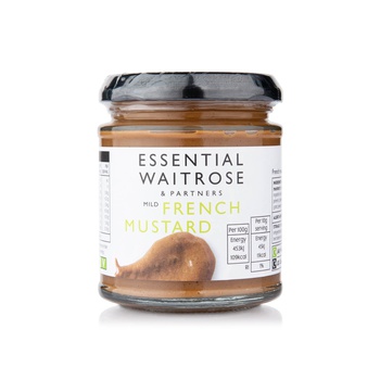 Waitrose Essential French Mustard Mild 180g