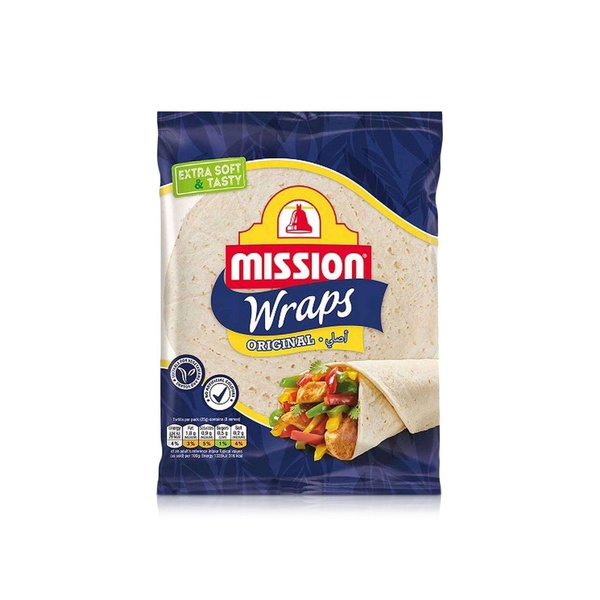 Mission Wholemeal Tortilla Wraps 200g
