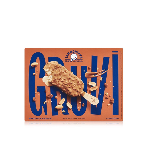 Sammontana Gruvi Arachide Ice Cream Sticks 60g x 4
