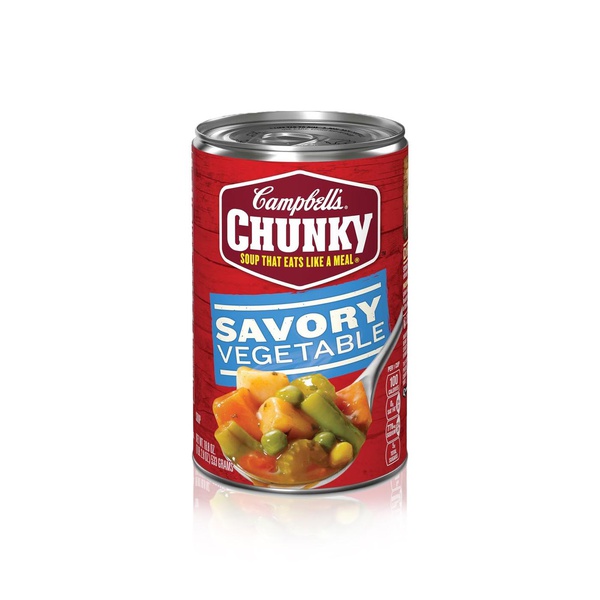 Campbells Chunky Savory Vegetable Soup 533g