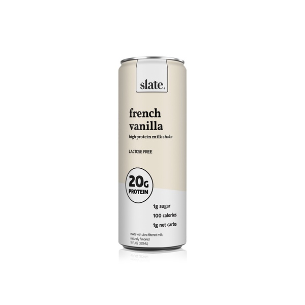 Slate French Vanilla High Protein Milkshake 325ml
