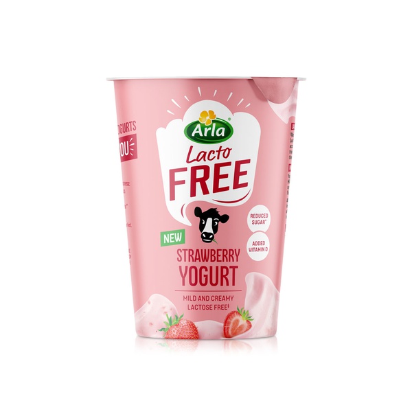 Arla Lactofree Strawberry Yoghurt 400g