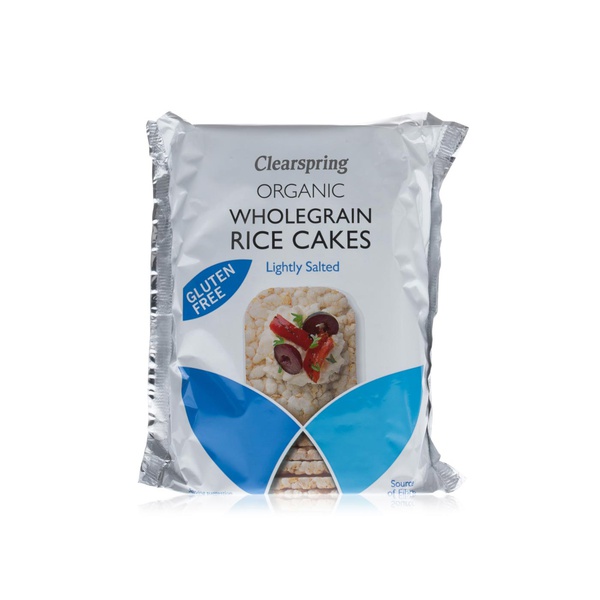 Clearspring Organic Rice Cakes Lightly Salted 130g