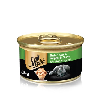 Sheba Succulent Tuna & Snapper 85g