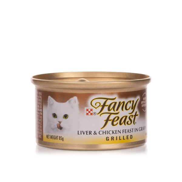 Fancy Feast Grilled Liver and Chicken in Gravy Wet Cat Food 85g