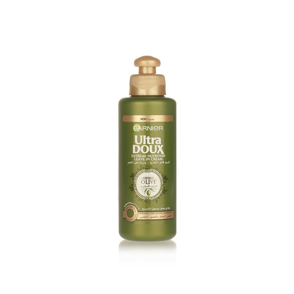 Buy Garnier Ultra Doux mythic olive leave-in cream 200ml in UAE