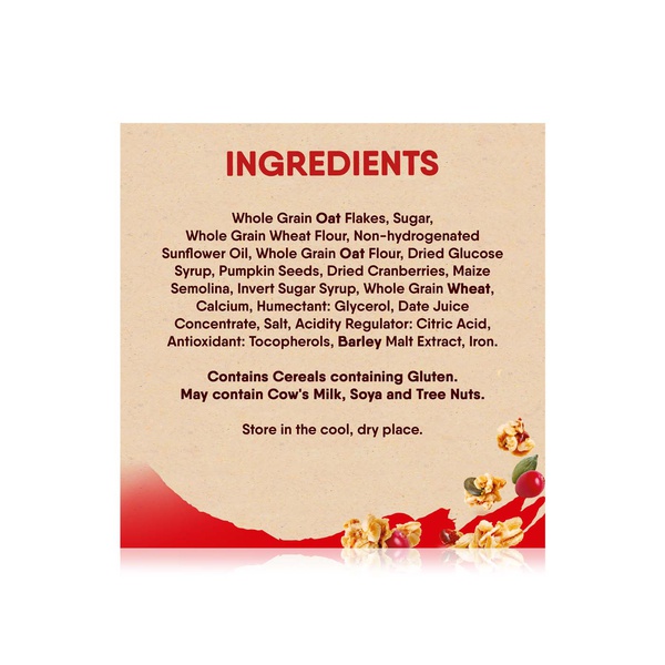 Nestle Fitness Granola Cranberry & Oats 450g