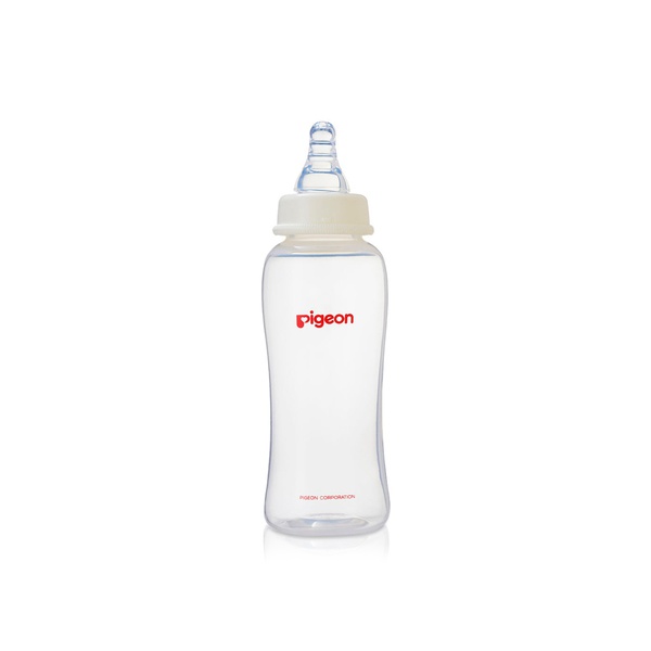 Pigeon Peristaltic Slim-Neck Crystal Clear Bottle 250ml