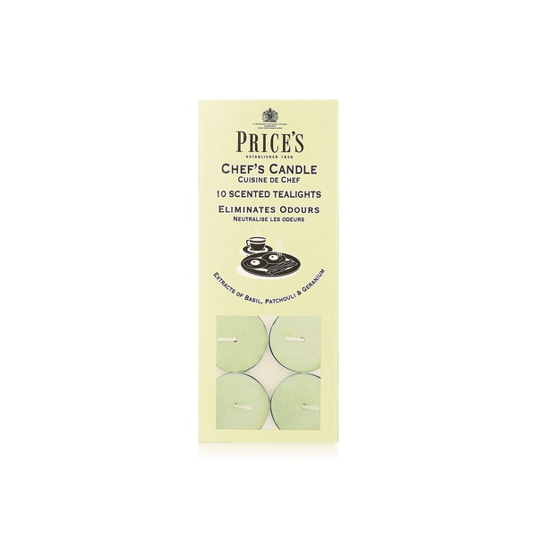 Price's Candles chef's candle scented tealights x10 Spinneys UAE